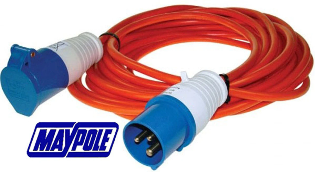 Maypole Camping And Caravan Site Mains Extension Hook Up Leads 4 Maypole Camping And Caravan Site Mains Extension Hook Up Leads - Image 2