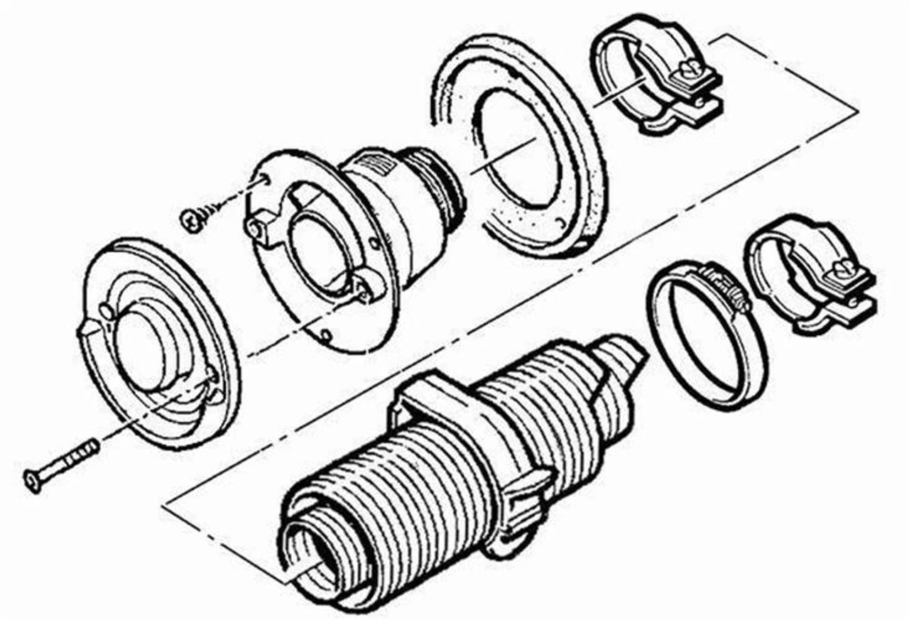 Truma VarioHeat Wall Flue Kit For Caravan, Campervan Or Motorhome Heater 4 Truma VarioHeat Wall Flue Kit For Caravan, Campervan Or Motorhome Heater - Image 2