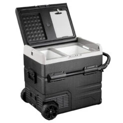Alpicool Adventurer 55 Litre Wheeled 12 Volt Compressor Coolbox Dual-Zone