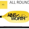 Ainsworth All Round ABS One Piece Alloy Straight Shaft Kayak Paddle 210cm -Outdoor Products Series All round ABS paddle 64662.1575290815