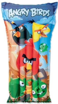 Bestway Angry Birds Kid's Inflatable Pool Lilo Beach Mat