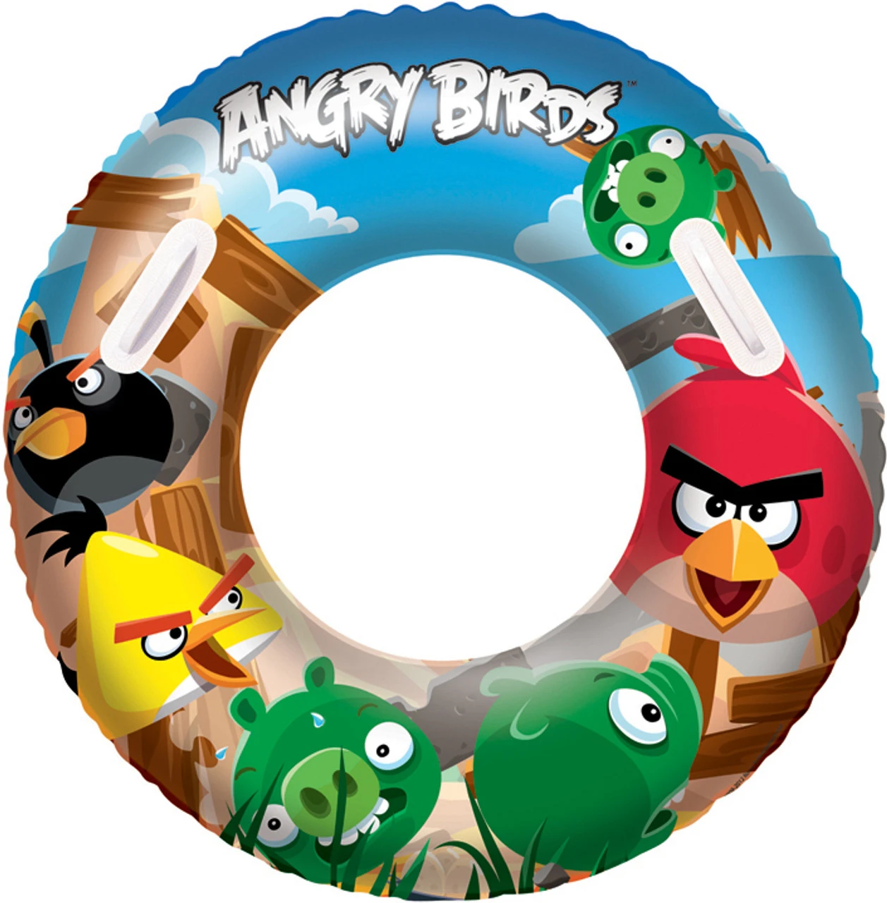 Bestway Angry Birds Kid's Inflatable Swim Ring 3 Bestway Angry Birds Kid's Inflatable Swim Ring
