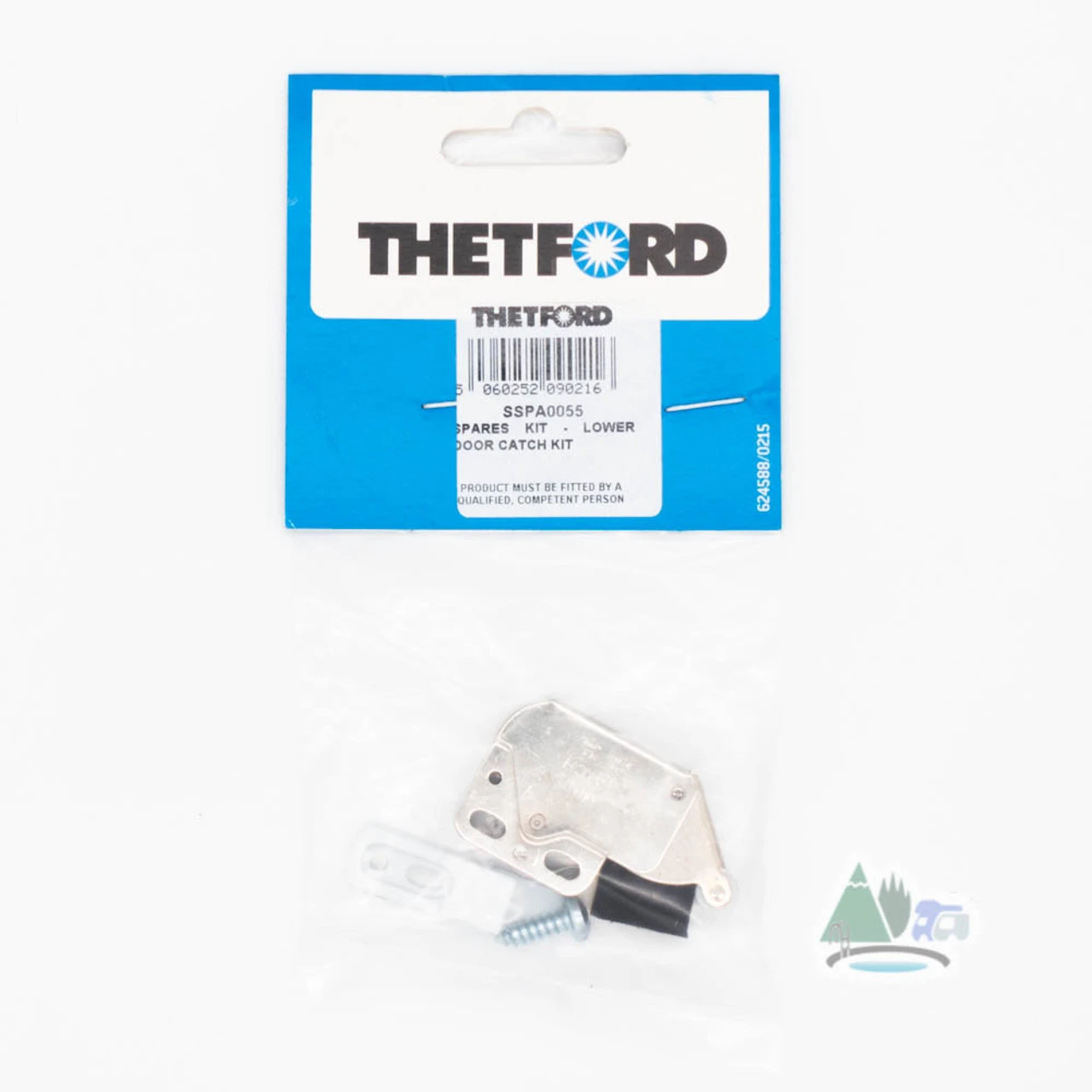 Thetford Spare - Lower Pan Storage Catch Lock 4 Thetford Spare - Lower Pan Storage Catch Lock - Image 2