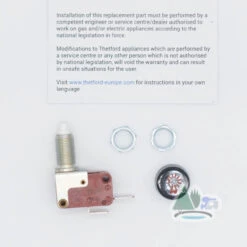 Thetford Spare - Ignition Switch Button With Fixing Nuts - SSPA0384 -Outdoor Products Series DSC03668 96966.1628079308