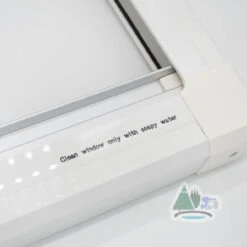 Adventurer Campervan Top Hinge Window With Blind And Fly Screen - Flush Acrylic Glass -Outdoor Products Series DSC03780 25896.1653050397