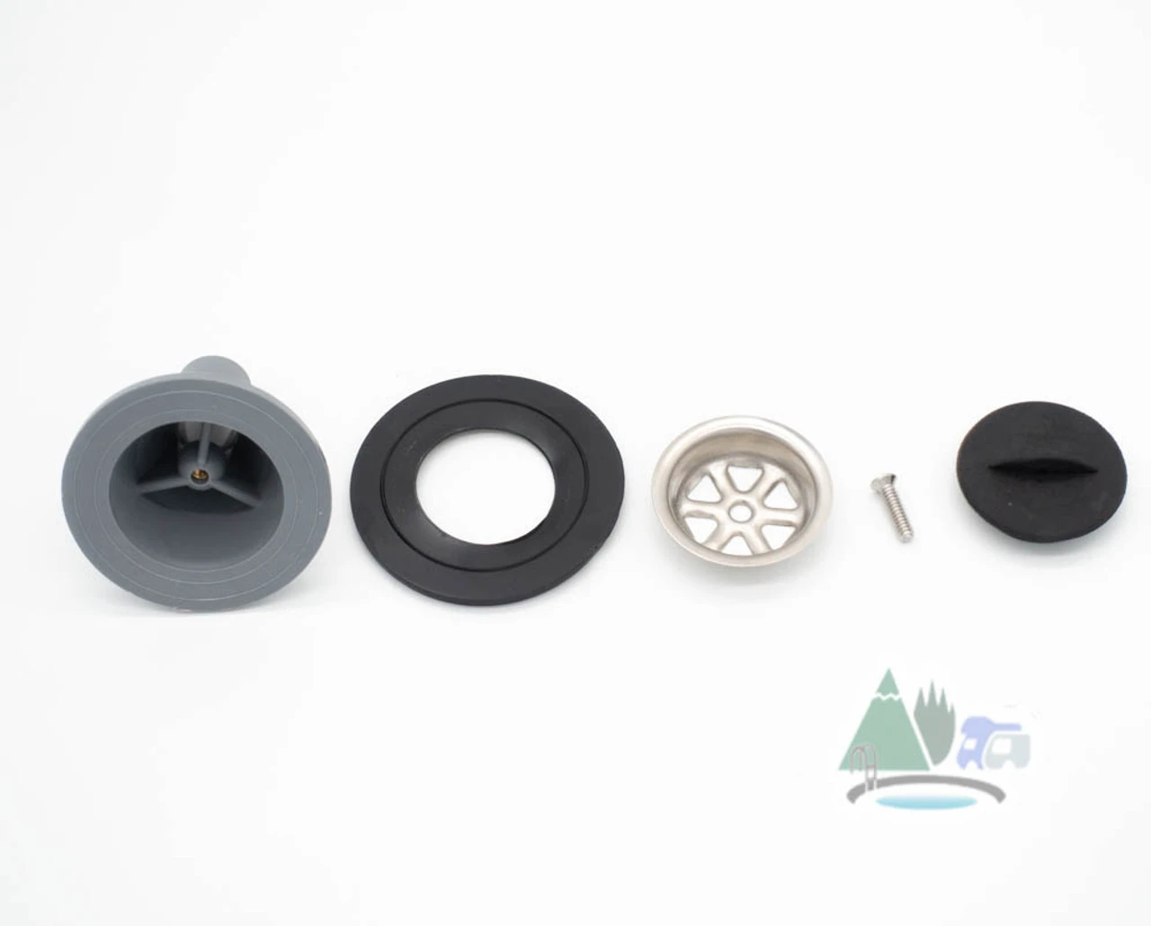 3/4" Straight Siphon Waste Outlet For Caravan Shower Tray 11 3/4" Straight Siphon Waste Outlet For Caravan Shower Tray - Image 9