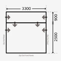 Dometic Rally Air Pro 330 Drive Away Awning 14 Dometic Rally Air Pro 330 Drive Away Awning -Outdoor Products Series Dometic Rally 330 driveaway DA dimensions 78105.1640181378