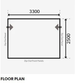 Dometic Rally Air Pro S Awning -Outdoor Products Series Dometic Rally Air 330 S Dimensions 33755.1643907059
