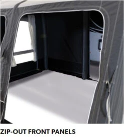 Dometic Rally Air Pro S Awning -Outdoor Products Series Dometic Rally Awning zip out panels 00100.1643906062