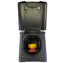 FAWO Flush Fitting BBQ Gas Socket For Caravan Motorhome Campervan 9 FAWO Flush Fitting BBQ Gas Socket For Caravan Motorhome Campervan -Outdoor Products Series FAWO gas BBQ Lid Black 70890.1669037016