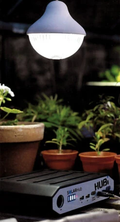 HUBi 2K Power And Lighting System Caravan Solar Hub Kit -Outdoor Products Series HUBI LUMI LIGHTING 28612.1422375068