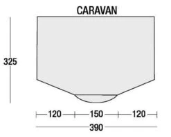 SunnCamp Inceptor Air Plus Caravan Awning -Outdoor Products Series Inceptor 390 dimensions L 02005.1506440675