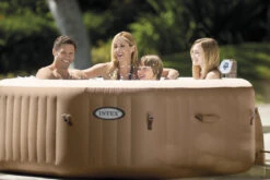 Intex Octagonal Spa Inflatable Jacuzzi Style Portable Hot Tub -Outdoor Products Series IntexSpa 35858.1424448850