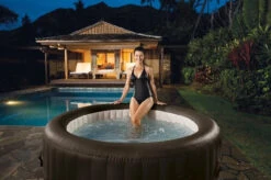 Intex PureSpa Deluxe Jet Massage Inflatable Hot Tub Spa 16 Intex PureSpa Deluxe Jet Massage Inflatable Hot Tub Spa -Outdoor Products Series JET MASSAGE SCENE 2 17876.1400587963