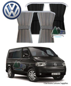 Adventurer VW T5 T6 Campervan Standard Curtain & Rail Kit - SWB