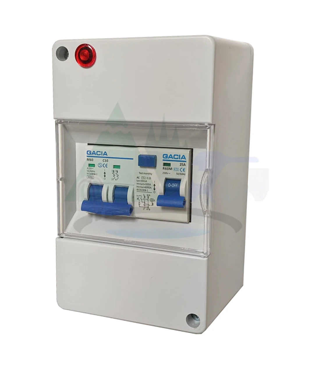 25 Amp Mains Consumer Unit For Caravan Or Campervan 3 25 Amp Mains Consumer Unit For Caravan Or Campervan