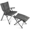 Kampa Chief Camping Chair And Footstool