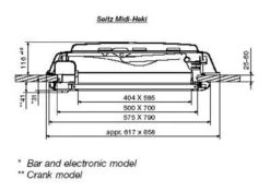 Dometic Midi Heki Campervan Motorhome Caravan Rooflight -Outdoor Products Series Midi Heki 98257.1545297628