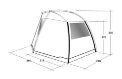Outwell Woodcrest Active Drive Away Awning -Outdoor Products Series Outwell woodcrest active diagram 54525.1608132440