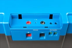 Victron Energy Peak Power Pack - 12.8V, 40AH, 512WH LiFePO4 Battery With Mains Charger And Solar/Alternator Charging -Outdoor Products Series PPP connections front 87229.1639060240