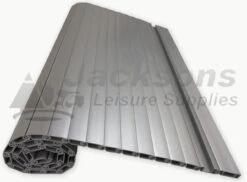 Campervan And Motorhome Silver Tambour Roller Door -Outdoor Products Series Rolled Logo 13364.1466596467
