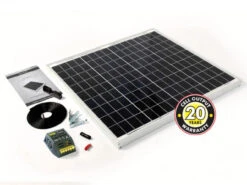 PV Logic 60w Caravan Solar Panel Kit With 4Ah Controller