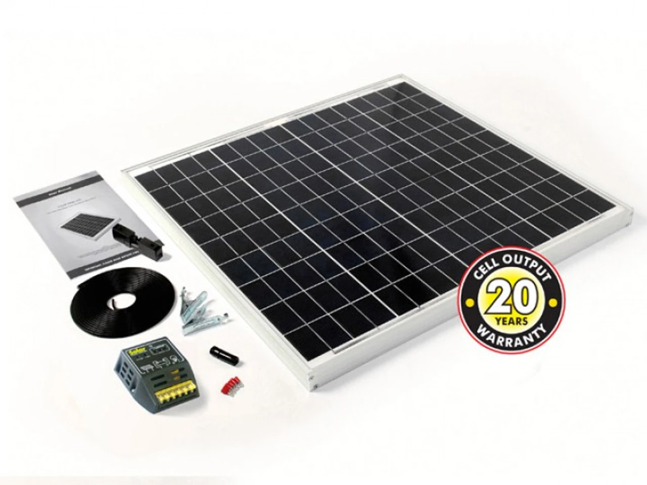 PV Logic 60w Caravan Solar Panel Kit With 4Ah Controller 3 PV Logic 60w Caravan Solar Panel Kit With 4Ah Controller