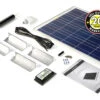 PV Logic 100w Motorhome Caravan Camper Solar Panel Kit Complete -Outdoor Products Series STPMH100 31860.1617105631