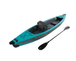 Sandbanks Explorer Inflatable Kayak - Single Person -Outdoor Products Series Sandbanks Style Explorer kayak seat storage 74695.1663662915