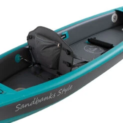 Sandbanks Explorer Inflatable Kayak - Single Person -Outdoor Products Series Sandbanks Style Explorer single kayak rearseat 56214.1663662981