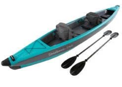 Sandbanks Explorer Inflatable Kayak - Double Seat -Outdoor Products Series Sandbanks Explorer Kayak Rear 47750.1660570958