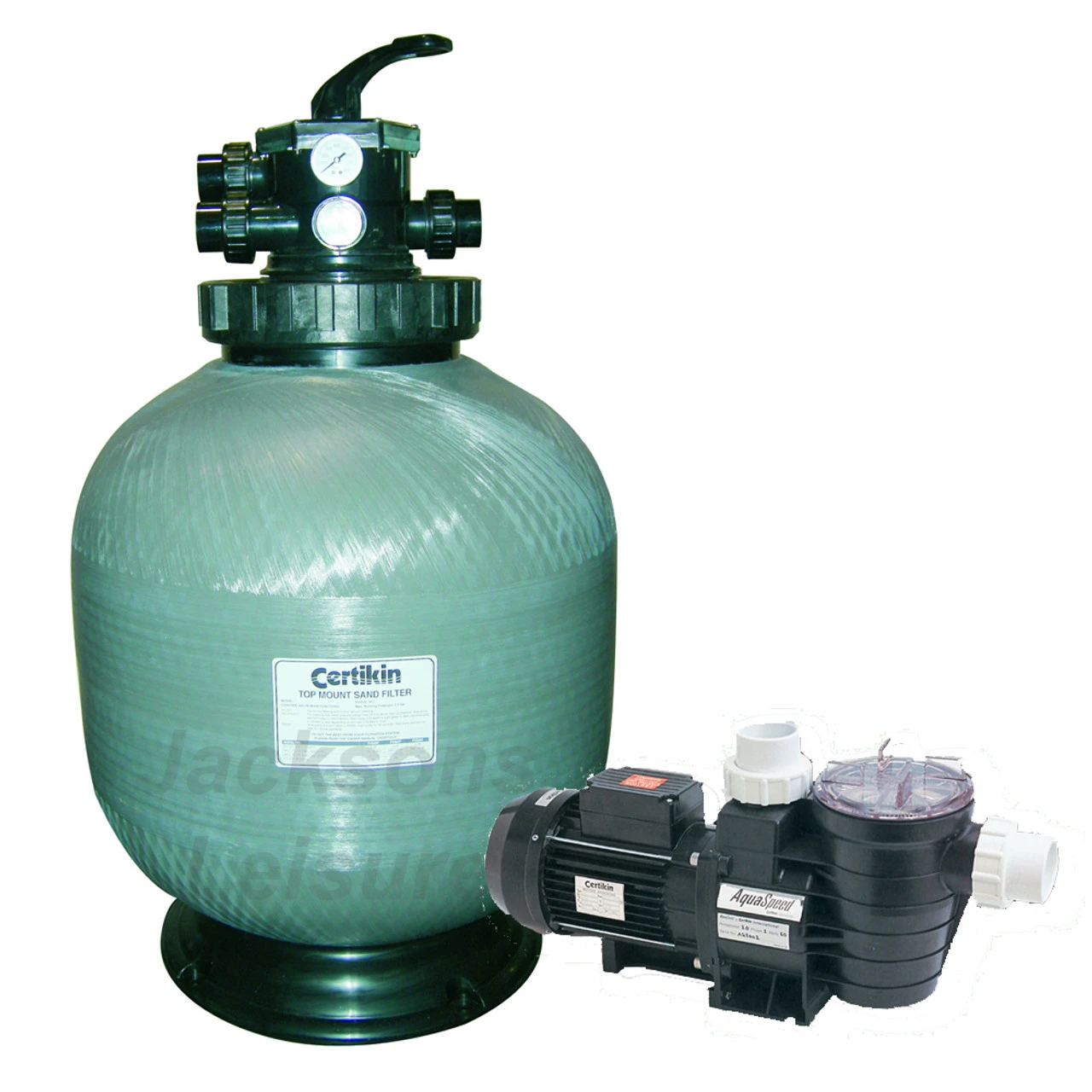 Certikin AquaSpeed Pump And Top Mounted Vision Filter Combination 3 Certikin AquaSpeed Pump And Top Mounted Vision Filter Combination