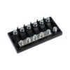 Victron Energy Fuse Holder 6 Way MEGA Fuse CIP050060000 -Outdoor Products Series VE 6 way mega fuse holder angled 13105.1670844694