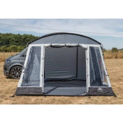 SunnCamp Swift Van 325 Motorhome Campervan Drive Away Awning 19 SunnCamp Swift Van 325 Motorhome Campervan Drive Away Awning -Outdoor Products Series Van 325 Low Drive Away Awning Roll Up Front Door Open 49371.1677144772
