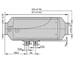 Eberspacher Airtronic D4 Motorhome Horsebox Diesel Space Heater With Internal Mounting Plate 8 Eberspacher Airtronic D4 Motorhome Horsebox Diesel Space Heater With Internal Mounting Plate -Outdoor Products Series airtronic D4 DIMS 57445.1575899546