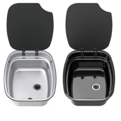 Thetford Topline 922 Hob And Sink Campervan Conversion Kit 1 -Outdoor Products Series argent sink small 06693.1496937339 45583.1628247500