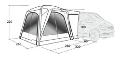 Outwell Bremburg Air Campervan Drive Away Awning 21 Outwell Bremburg Air Campervan Drive Away Awning -Outdoor Products Series bremburg air measurements 76143.1634119964