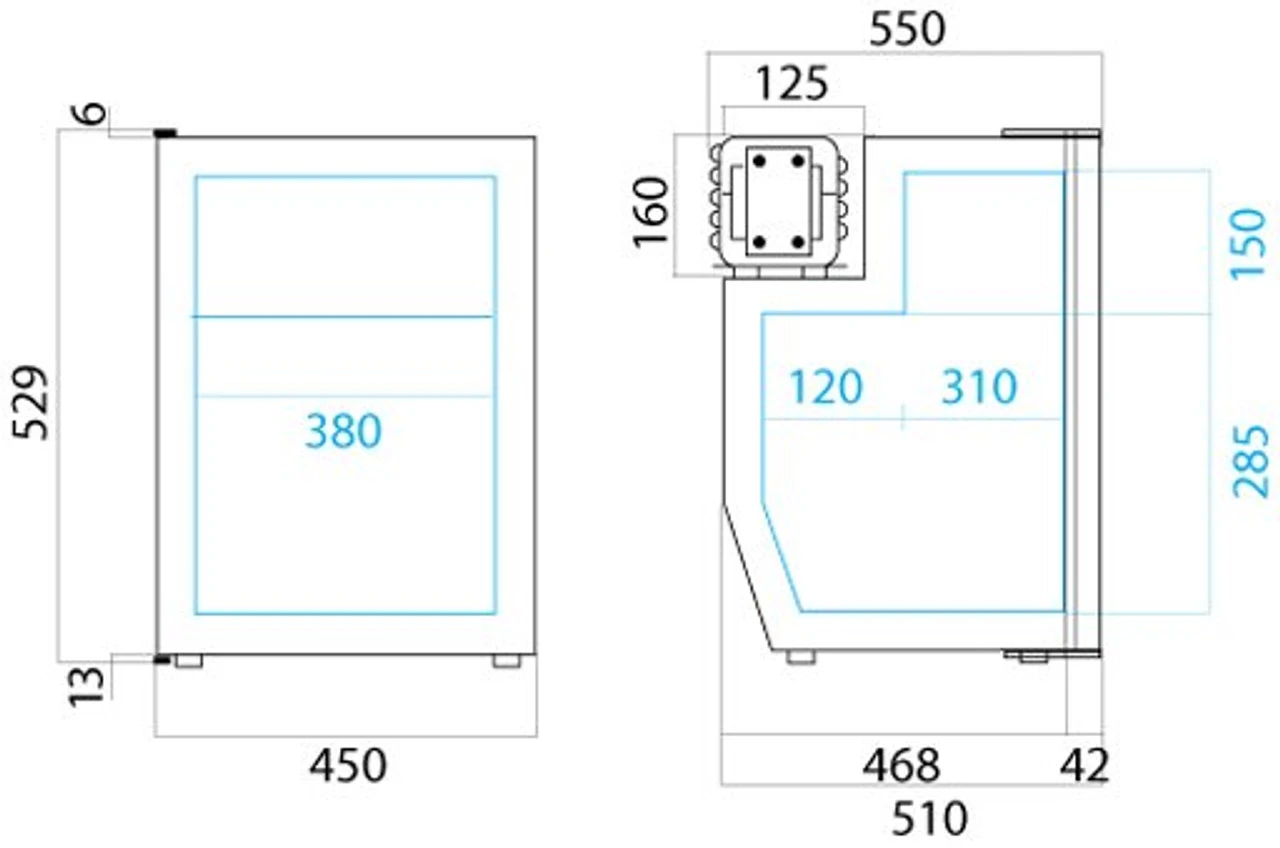 Vitrifrigo C62i 12/24v Caravan & Marine Compressor Fridge 4 Vitrifrigo C62i 12/24v Caravan & Marine Compressor Fridge - Image 2