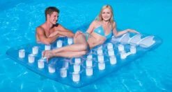 Bestway Inflatable Double Swimming Pool Twin Lounger
