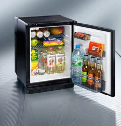 Dometic Silencio DS400 Silent Mini Bar Fridge -Outdoor Products Series ds400 b open 62275.1515167666