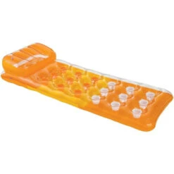 Intex 18 Pocket Lilo Swimming Pool Fashion Lounger -Outdoor Products Series fashion lounger orange 35973.1403265040