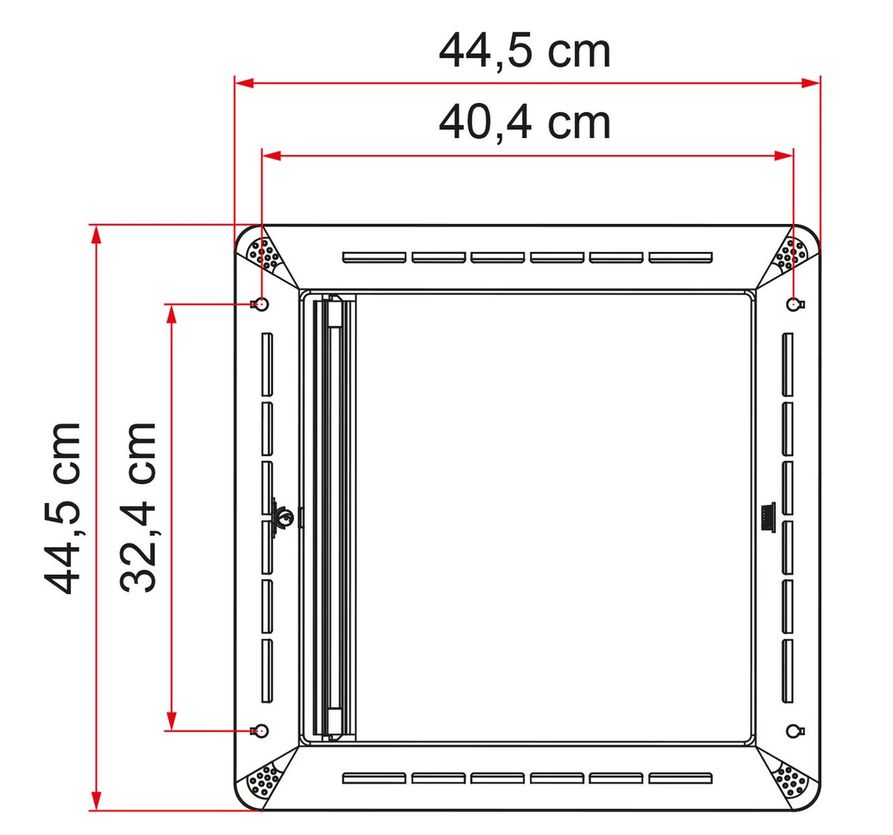 Fiamma Rollo Vent Kit 40 - Blinds For Fiamma Rooflights 5 Fiamma Rollo Vent Kit 40 - Blinds For Fiamma Rooflights - Image 3