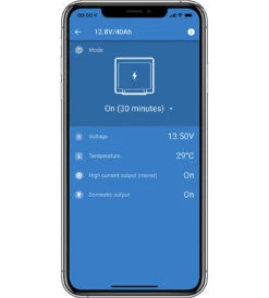 Victron Energy Peak Power Pack - 12.8V, 40AH, 512WH LiFePO4 Battery With Mains Charger And Solar/Alternator Charging -Outdoor Products Series iPhone PPP 53205.1639060234