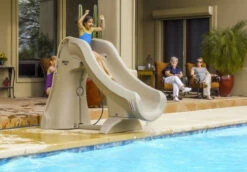 SR Smith SlideAway Portable Residential Swimming Pool Slide -Outdoor Products Series kids 78079.1561147216