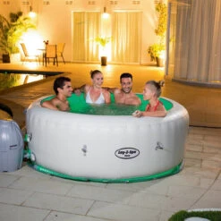 Bestway Lay Z Spa Paris Inflatable Hot Tub 11 Bestway Lay Z Spa Paris Inflatable Hot Tub -Outdoor Products Series lazy spa paris 1 55320.1487667702