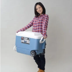 Igloo MaxCold 60 Roller Cool Box Wheeled Ice Chest -Outdoor Products Series maxcold 40 quart carry 90887.1425296435