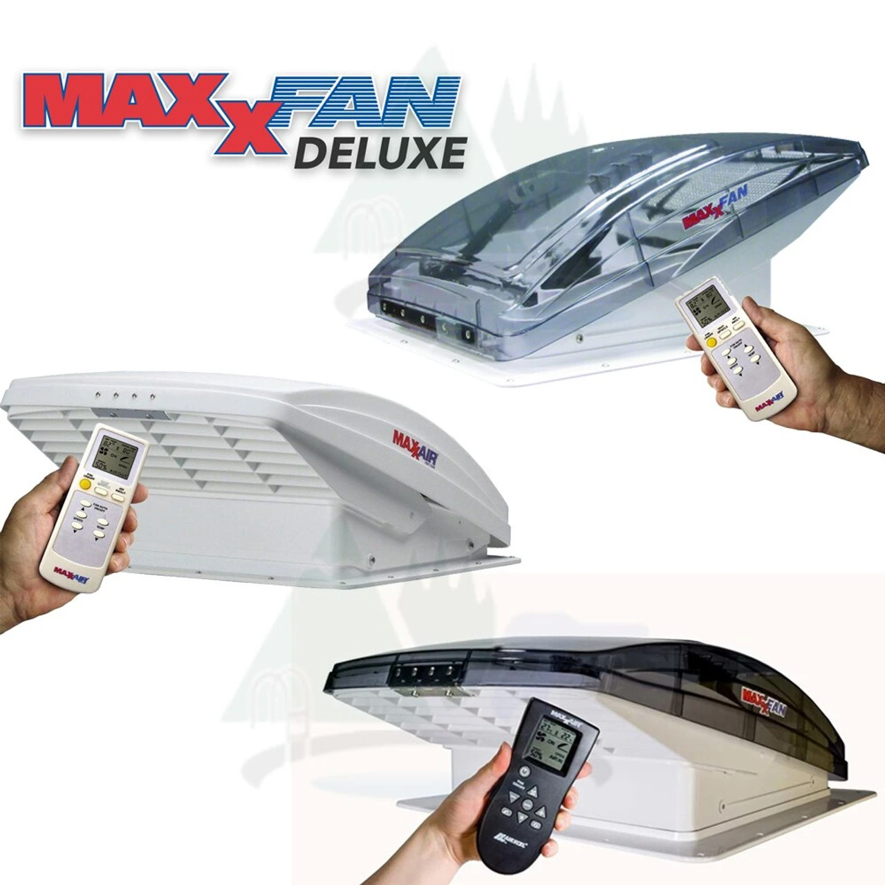 Maxxair MaxxFan Deluxe Remote Control Campervan Caravan Motorhome Roof Vent With Fan 3 Maxxair MaxxFan Deluxe Remote Control Campervan Caravan Motorhome Roof Vent With Fan