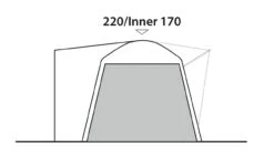 Outwell Inner Tent For Milestone Bremburg Linnburg & Starville Awnings -Outdoor Products Series outwell bremburg 3 29522.1634655032