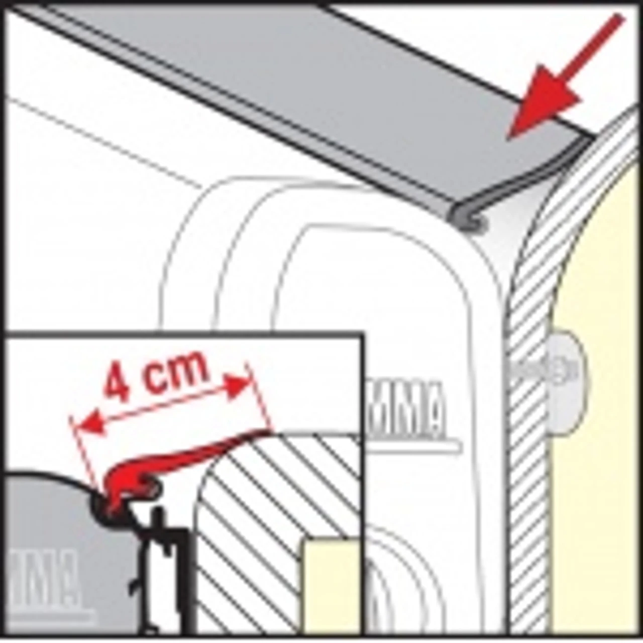 Fiamma Awning Rain Guard 6 Fiamma Awning Rain Guard - Image 4