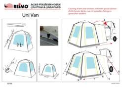 REIMO Uni Van Universal Rear Awning For Campervan 11 REIMO Uni Van Universal Rear Awning For Campervan -Outdoor Products Series reimo 93798 univan tailgate tent 2 85548.1666787517